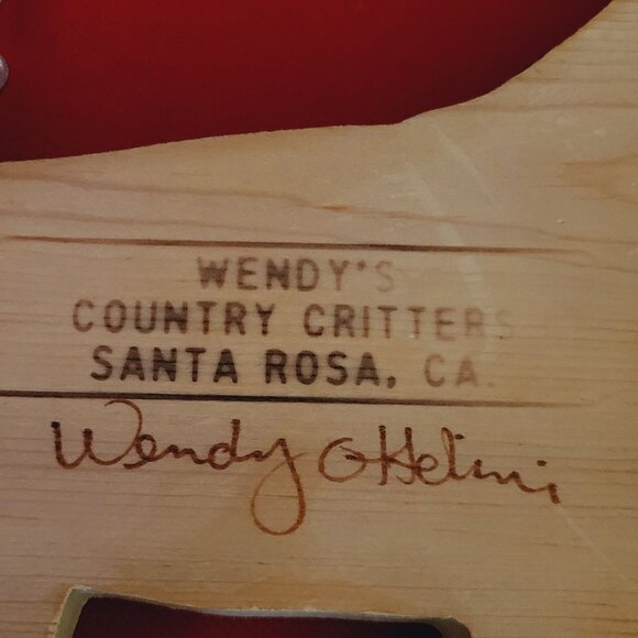 Wendy Country Critters Welcome Dog Sign German Shepherd - Picture 6 of 11